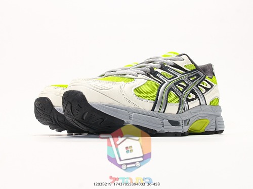 נעלי ASICS GEL-Stratus MC, ליים וכסף 4