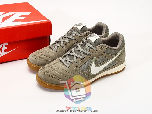נעלי Nike Gato ירוק זית או שחור עם לוגו Supreme, תמונה 2
