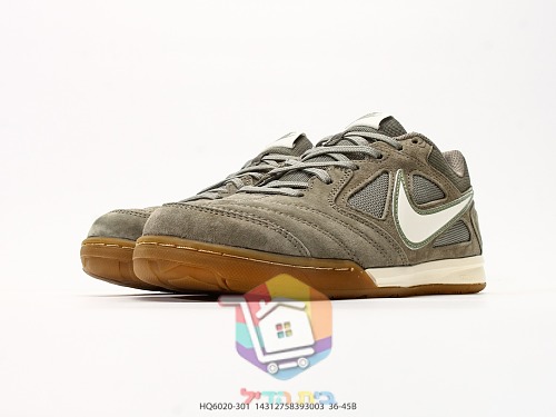 נעלי Nike Gato ירוק זית או שחור עם לוגו Supreme, תמונה 6