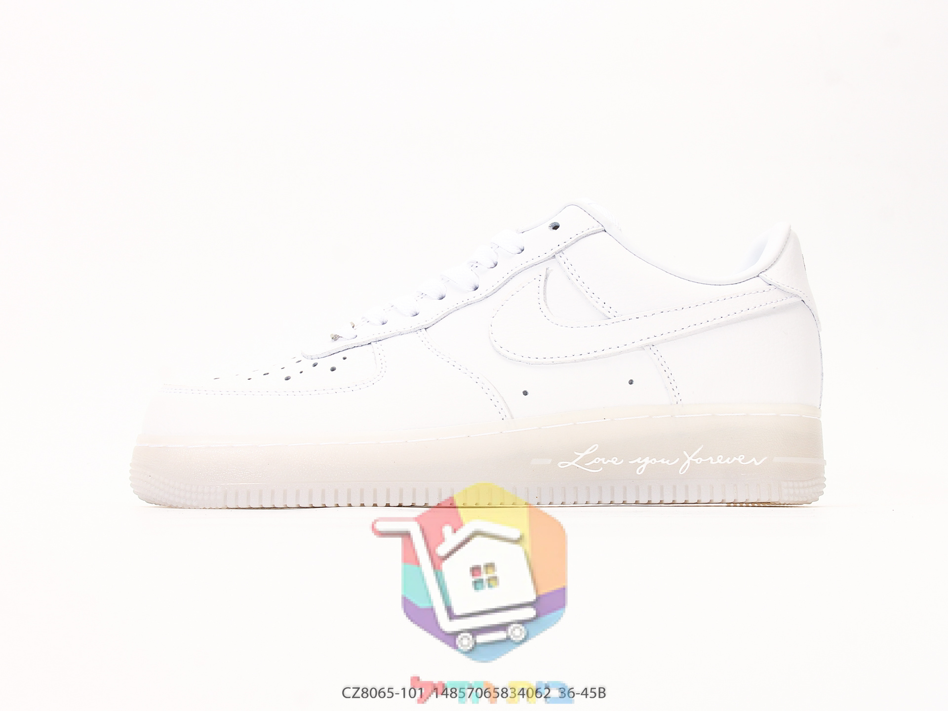 נעלי Nike x NOCTA Air Force 1 Low Certified Lover Boy, לבן