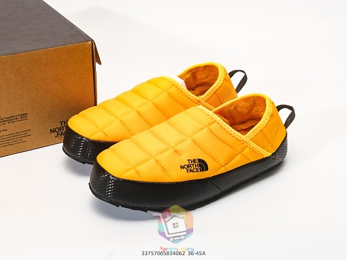 נעלי בית The North Face ThermoBall Traction Mule V צהוב, שחור או לילך, תמונה 2