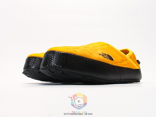 נעלי בית The North Face ThermoBall Traction Mule V צהוב, שחור או לילך, תמונה 6