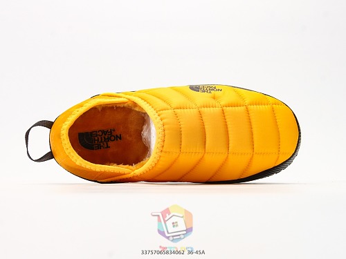 נעלי בית The North Face ThermoBall Traction Mule V צהוב, שחור או לילך, תמונה 8