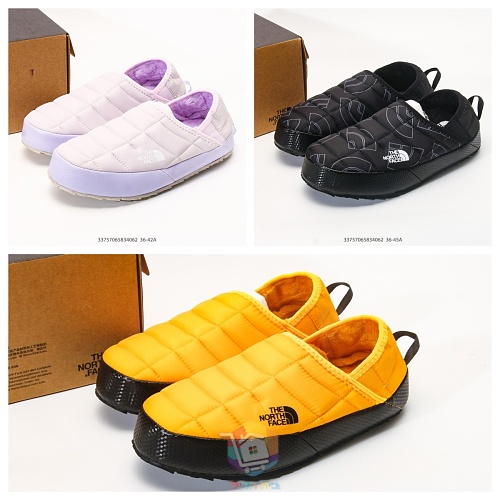 נעלי בית The North Face ThermoBall Traction Mule V צהוב, שחור או לילך, תמונה 31