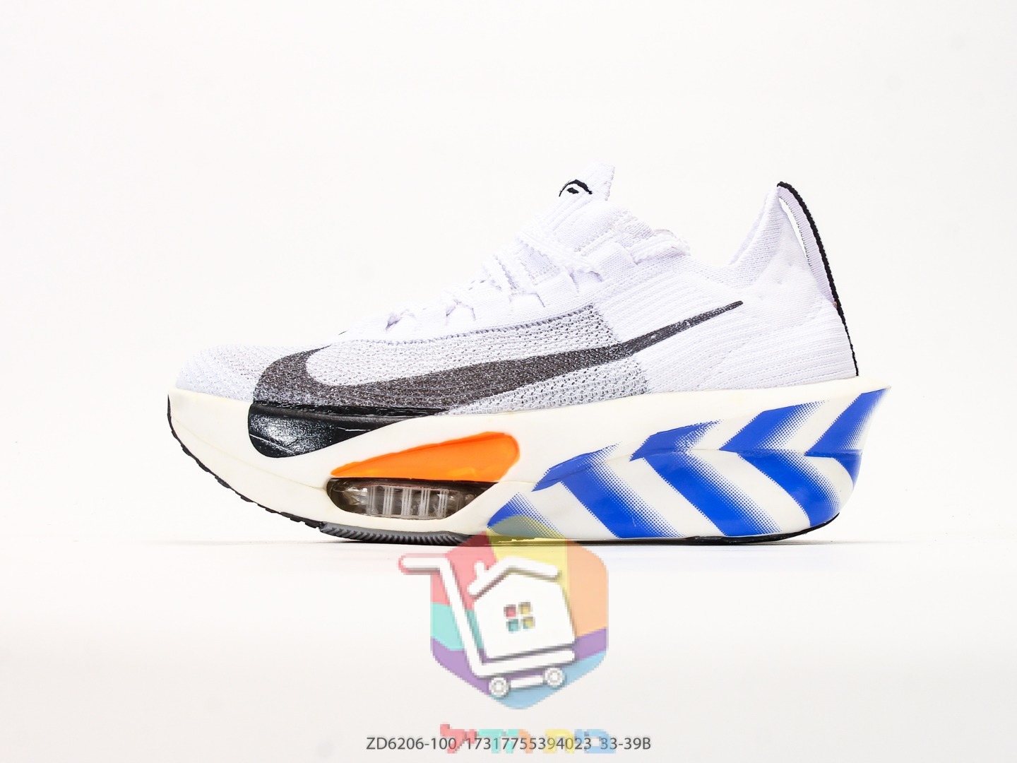נעלי ריצה Nike Alphafly 3, לבן וכחול