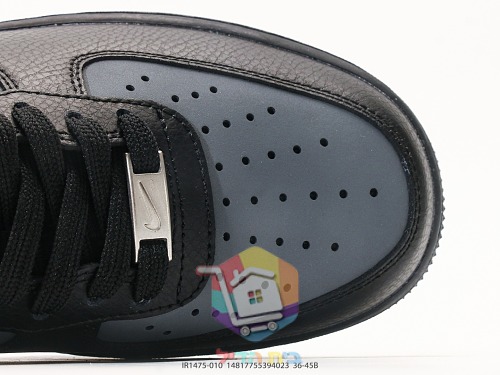 נעלי Nike Air Force 1 Low '07 LV8 שחור ואפור, תמונה 3