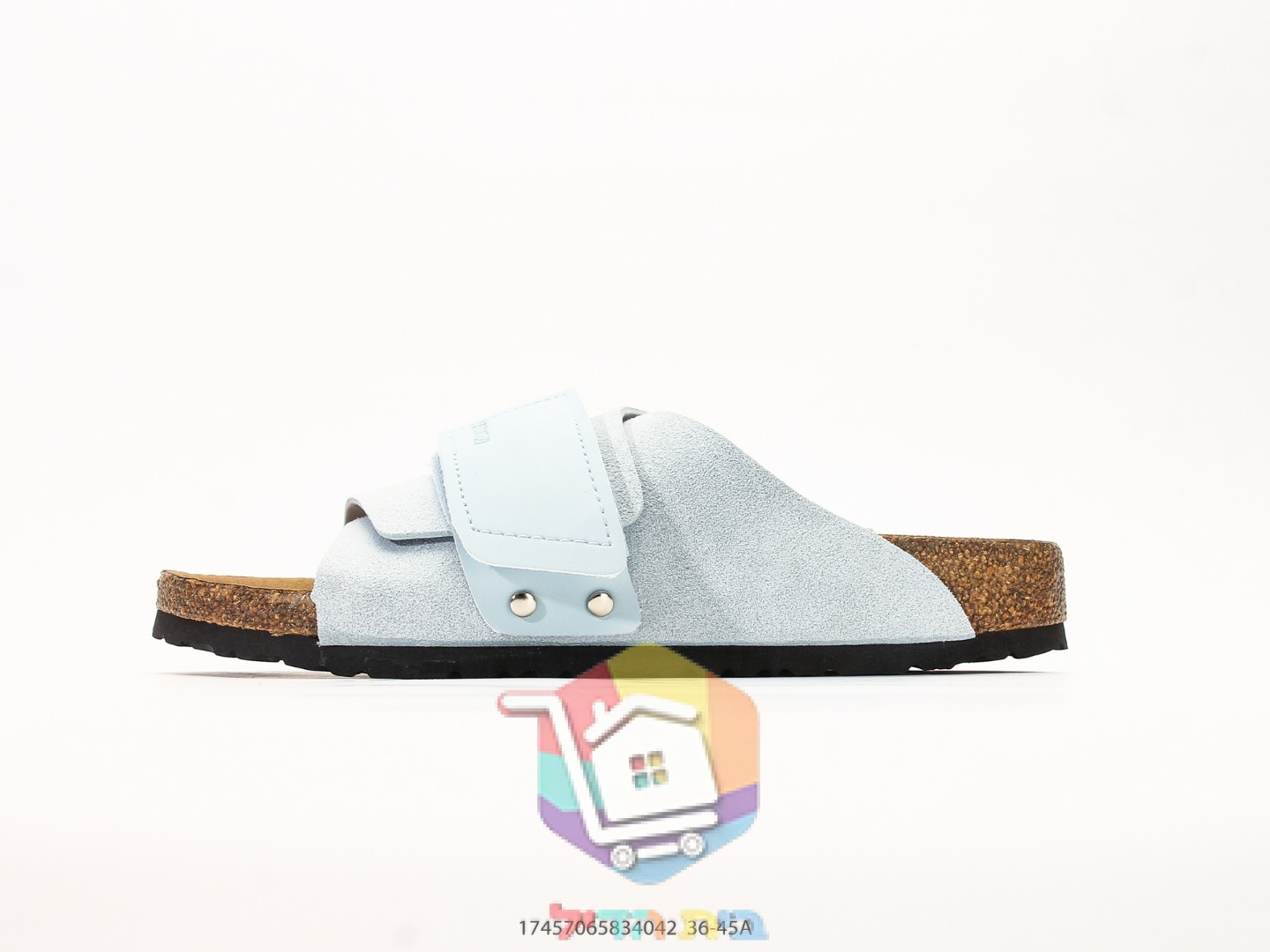 כפכפי Birkenstock Kyoto מזמש תכלת