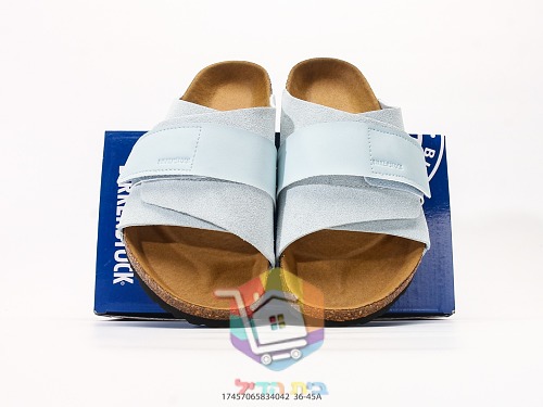 כפכפי Birkenstock Kyoto מזמש תכלת 6