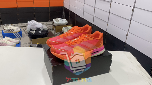 נעלי ריצה adidas Adizero Boston, כתום וורוד 1