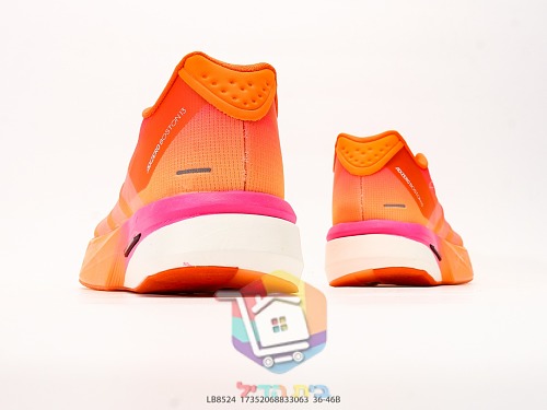 נעלי ריצה adidas Adizero Boston, כתום וורוד 4