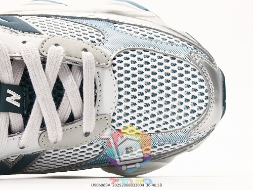 נעלי New Balance 9060 כסף וטורקיז כהה 2