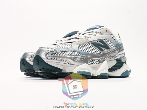 נעלי New Balance 9060 כסף וטורקיז כהה 5