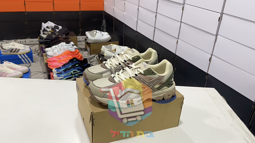 נעלי שטח ASICS Gel-Kahana 8, שמנת-חום, שחור 20