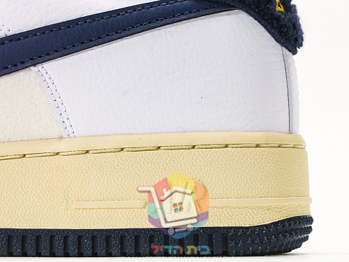 נעלי Nike Air Force 1 Low שחור ולבן או לבן וכחול כהה, תמונה 14
