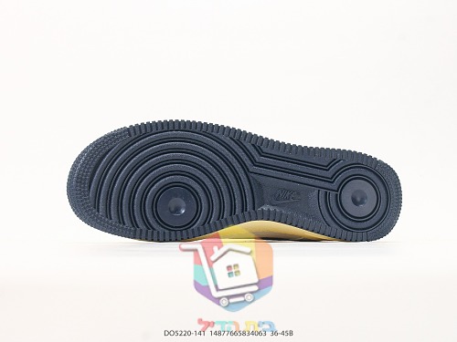 נעלי Nike Air Force 1 Low שחור ולבן או לבן וכחול כהה, תמונה 17