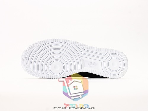 נעלי Nike Air Force 1 Low Woven שחור, תמונה 7