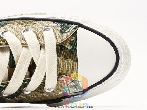 נעלי Converse Chuck Taylor Throwback בהדפס הסוואה, נמוכות או גבוהות, תמונה 3