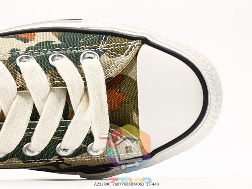 נעלי Converse Chuck Taylor Throwback בהדפס הסוואה, נמוכות או גבוהות, תמונה 13