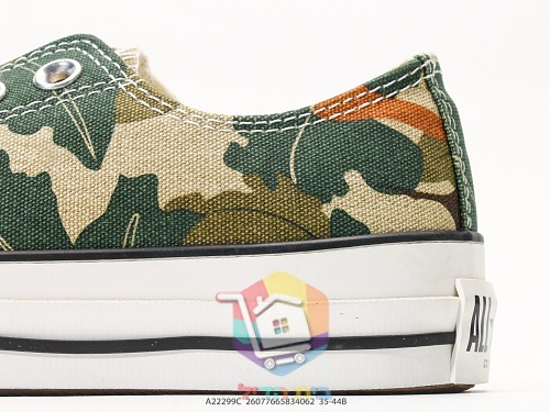 נעלי Converse Chuck Taylor Throwback בהדפס הסוואה, נמוכות או גבוהות, תמונה 14