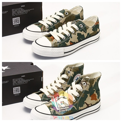 נעלי Converse Chuck Taylor Throwback בהדפס הסוואה, נמוכות או גבוהות, תמונה 21