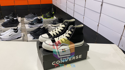 נעלי Converse Chuck Taylor Throwback שחור או בורדו, נמוכות או גבוהות, תמונה 30