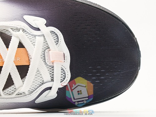 On Laufschuhe aus schwarzem Strick 41