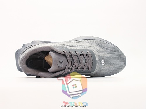 alo Sportschuhe in Grau mit gerillter Sohle 6