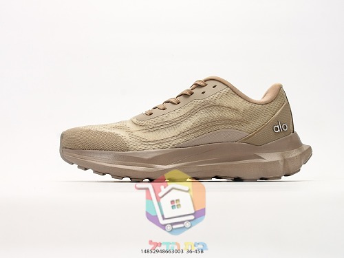 alo Sportschuhe in Grau mit gerillter Sohle 43