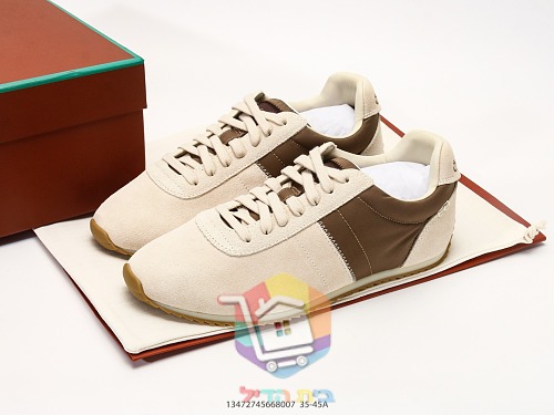 Retro-Sneaker aus Wildleder ohne Logo, mit Gummisohle 2