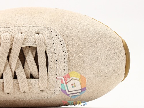 Retro-Sneaker aus Wildleder ohne Logo, mit Gummisohle 3