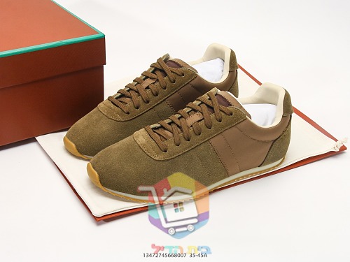 Retro-Sneaker aus Wildleder ohne Logo, mit Gummisohle 12