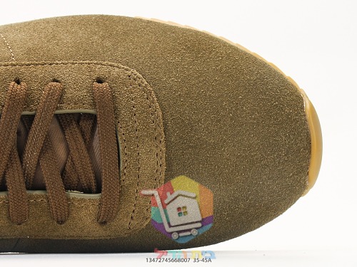 Retro-Sneaker aus Wildleder ohne Logo, mit Gummisohle 13