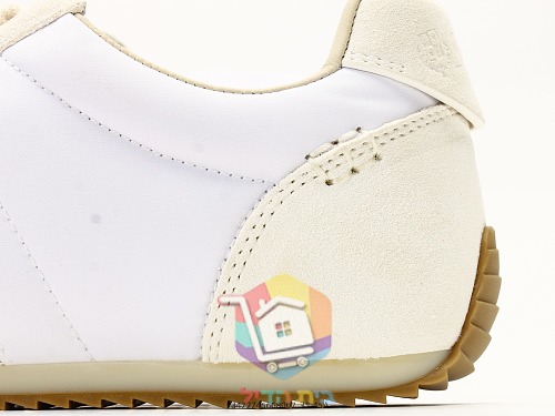 Retro-Sneaker aus Wildleder ohne Logo, mit Gummisohle 24