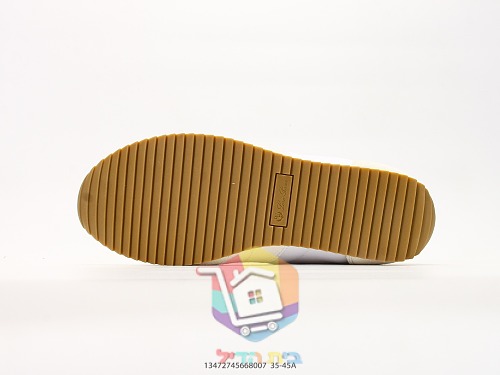Retro-Sneaker aus Wildleder ohne Logo, mit Gummisohle 27