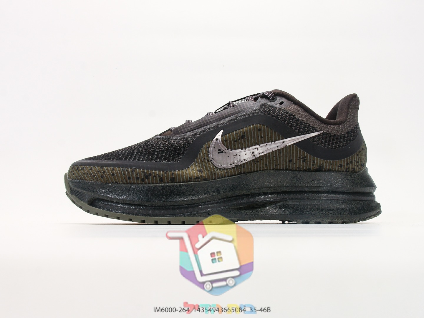 Nike Laufschuhe in Schwarz