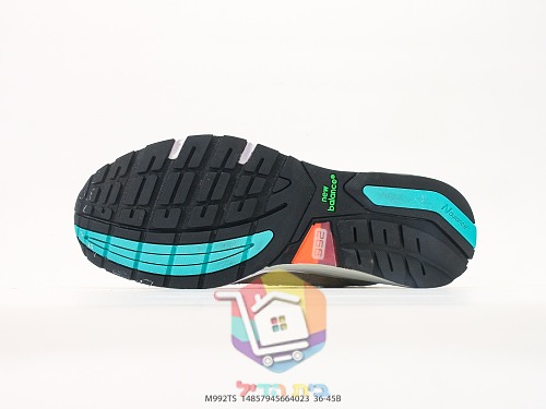 New Balance 992 in grauem Wildleder 6