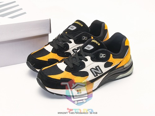 New Balance 992 in grauem Wildleder 31