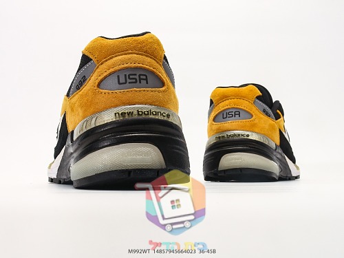 New Balance 992 in grauem Wildleder 34