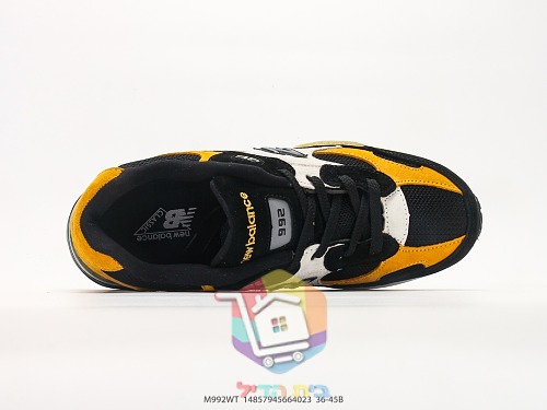 New Balance 992 in grauem Wildleder 37