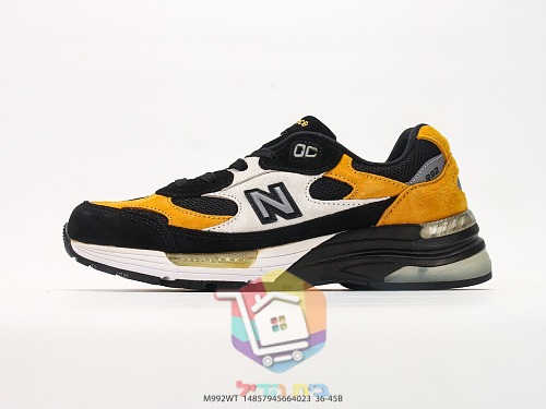 New Balance 992 in grauem Wildleder 39