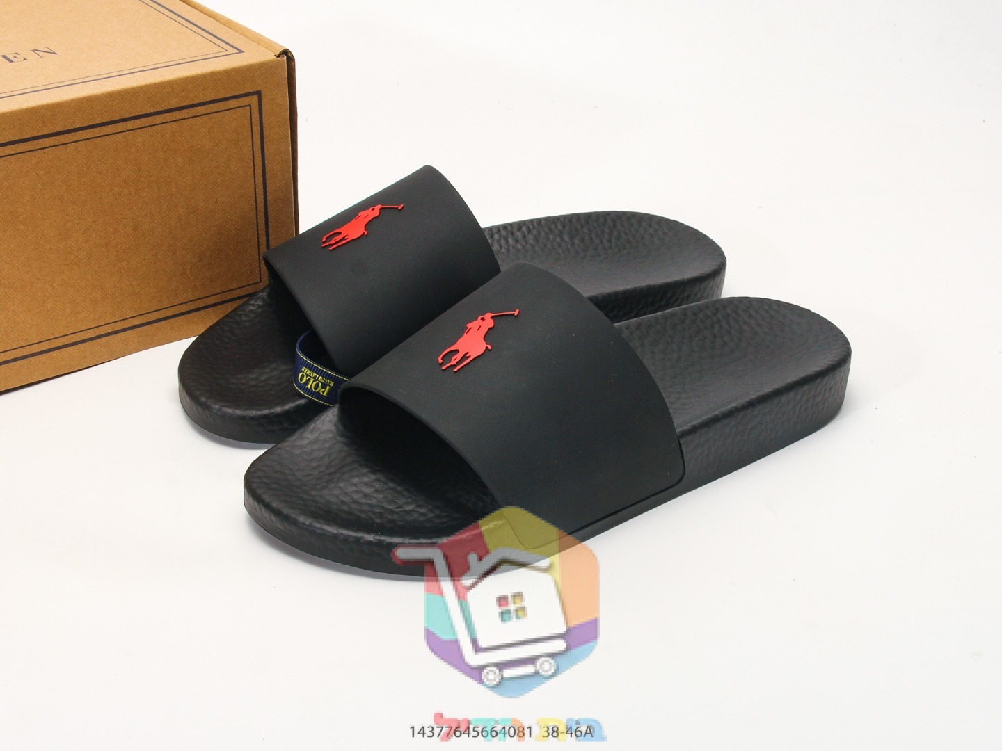 Polo Ralph Lauren Slides in drei Farben