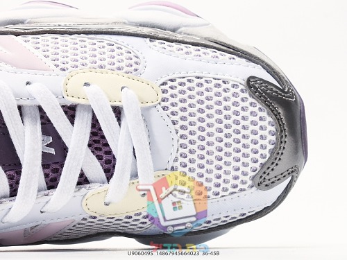 New Balance 9060 in Silber und Lila 2