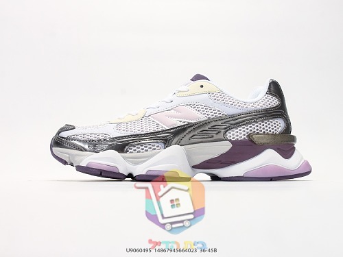 New Balance 9060 in Silber und Lila