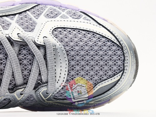 ASICS GEL Laufschuhe in Silber und Lila 3