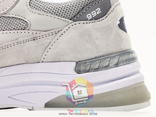 New Balance 992 Retro-Laufschuhe in Wildleder und Mesh 12