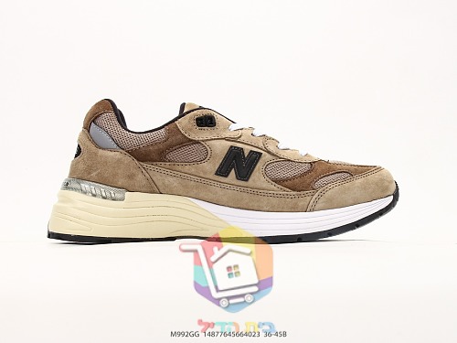 New Balance 992 Retro-Laufschuhe in Wildleder und Mesh 29