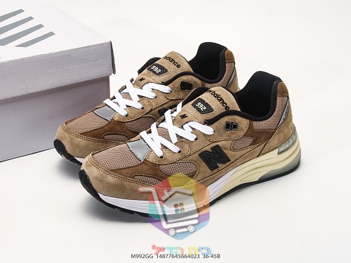 New Balance 992 Retro-Laufschuhe in Wildleder und Mesh 31