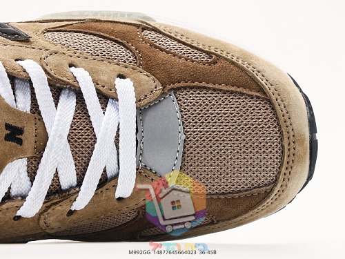 New Balance 992 Retro-Laufschuhe in Wildleder und Mesh 32