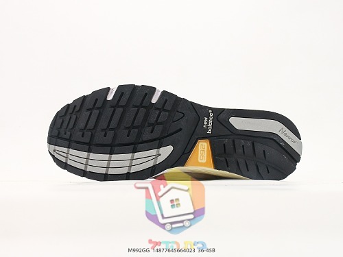 New Balance 992 Retro-Laufschuhe in Wildleder und Mesh 35