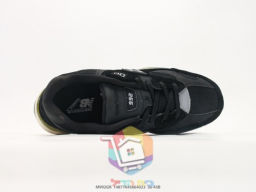New Balance 992 Retro-Laufschuhe in Wildleder und Mesh 44